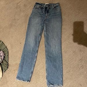 abercrombie 90 straight leg jeans